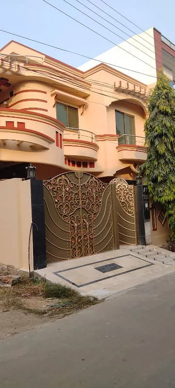 House for rent in Wapda Town, double-storey rental exterior