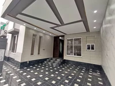 5 Marla Modern House, Tile Floor house for sale in Wapda Town, front exterior