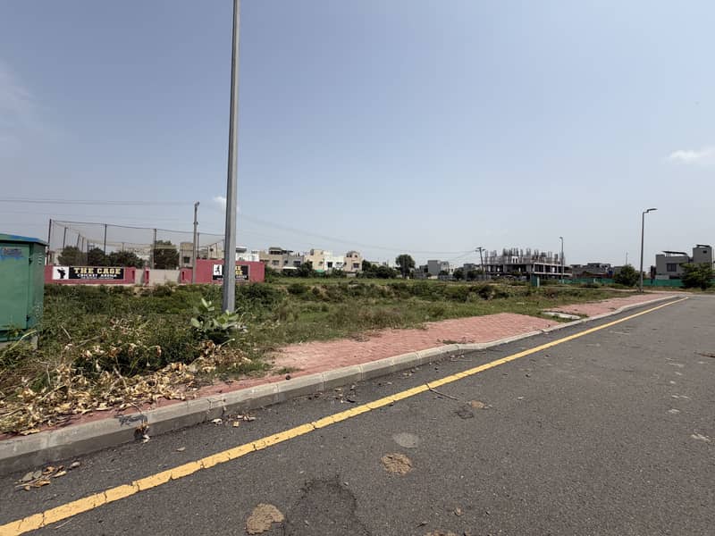 2 Kanal Plot, Block D2 plot for sale in Wapda Town, street approach